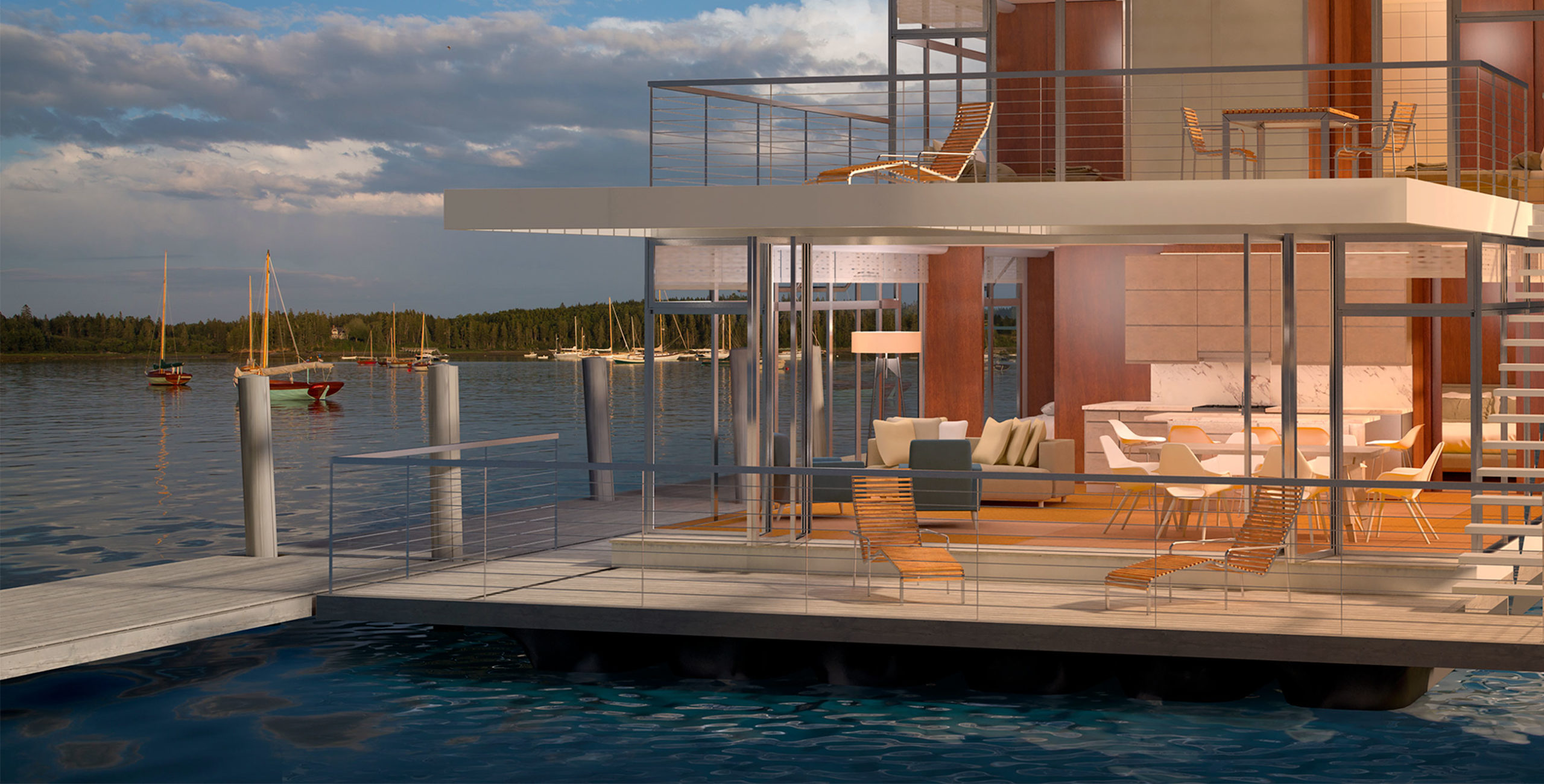 A floating home called Immerst